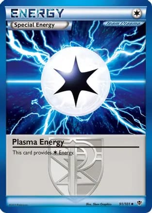 Plasma Energy (Team Plasma) — Plasma Blast Pokémon TCG card by 5ban Graphics