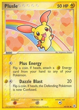 Plusle — EX Hidden Legends