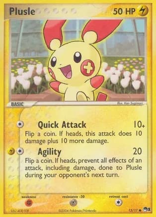 Plusle — POP Series 1