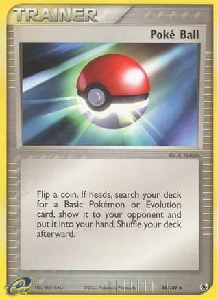 Poke Ball — EX Ruby and Sapphire