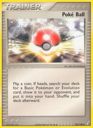 Poke Ball — EX Crystal Guardians