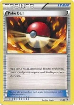 Poke Ball — Kalos Starter Set Pokémon TCG card by Ryo Ueda