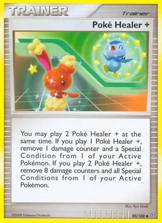 Poke Healer + — Stormfront Pokémon TCG card by Ryo Ueda