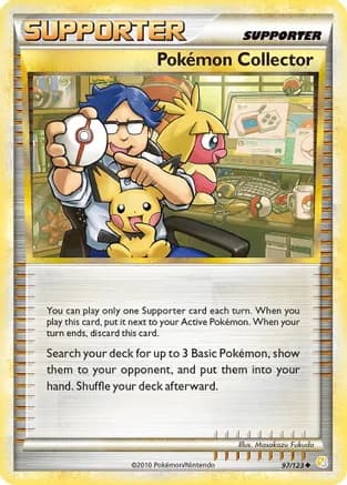Pokemon Collector — HeartGold SoulSilver Pokémon TCG card by Masakazu Fukuda
