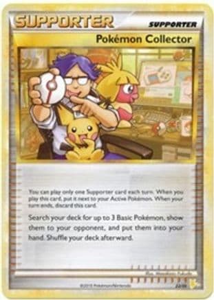 Pokemon Collector (#22) — HGSS Trainer Kit: Gyarados & Raichu Pokémon TCG card by Masakazu Fukuda
