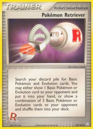 Pokemon Retriever — EX Team Rocket Returns Pokémon TCG card by Katsura Tabata