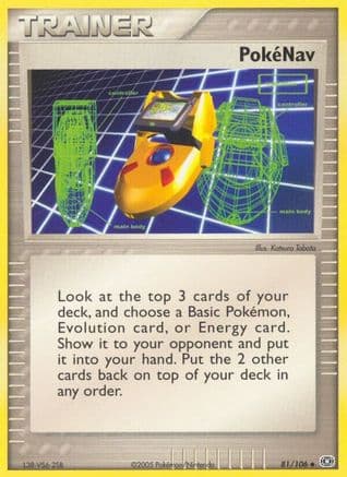 Pokenav — EX Emerald Pokémon TCG card by Katsura Tabata