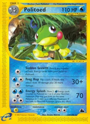 Politoed (25) — Skyridge