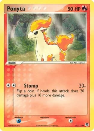 Ponyta — EX FireRed & LeafGreen