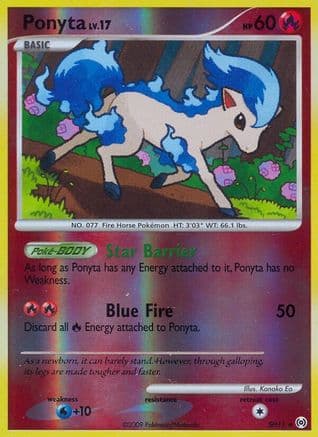 Ponyta (Shiny) — Arceus Pokémon TCG card by Kanako Eo