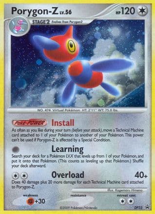 Porygon-Z - DP35 — Diamond and Pearl Promos Pokémon TCG card by Kagemoru Himeno