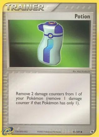 Potion — EX Ruby and Sapphire Pokémon TCG card by Keiji Kinebuchi