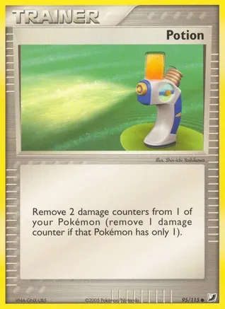 Potion — EX Unseen Forces Pokémon TCG card by Shin-ichi Yoshikawa