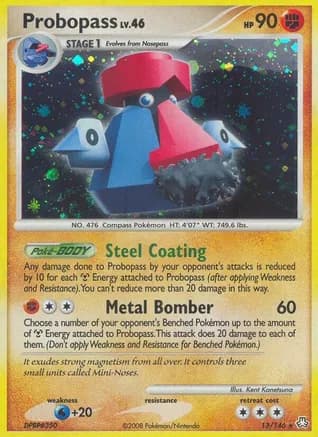Probopass — Legends Awakened Pokémon TCG card by Kent Kanetsuna