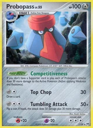 Probopass — Arceus Pokémon TCG card by Kouki Saitou