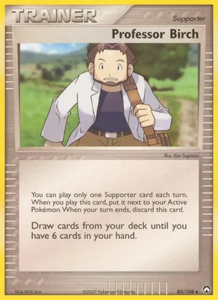 Professor Birch — EX Power Keepers