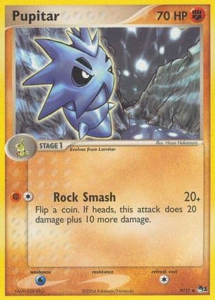 Pupitar — POP Series 1 Pokémon TCG card by Hisao Nakamura