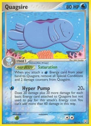 Quagsire — EX Team Rocket Returns