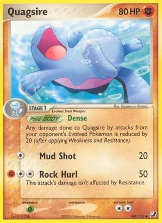Quagsire — EX Unseen Forces