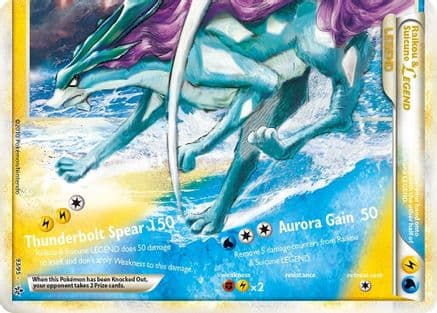 Raikou & Suicune Legend (Bottom) — Pokémon TCG card