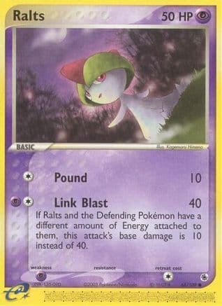 Ralts - 68/109 — Ruby and Sapphire Pokémon TCG card by Kagemaru Himeno