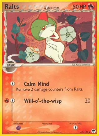 Ralts (Delta Species) — EX Dragon Frontiers
