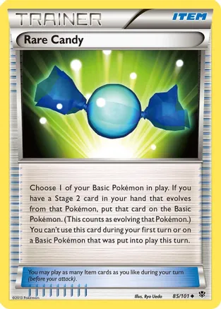 Rare Candy — Plasma Blast Pokémon TCG card by Ryo Ueda