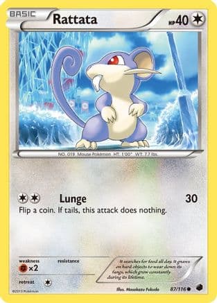 Rattata — Plasma Freeze Pokémon TCG card by match