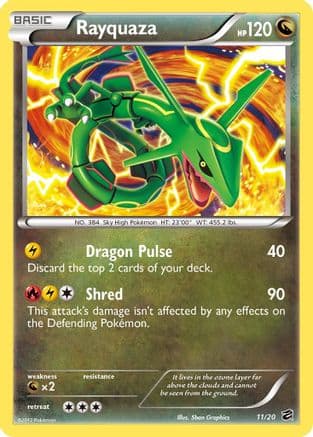 Rayquaza — Pokémon TCG card