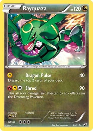 Rayquaza — Pokémon TCG card