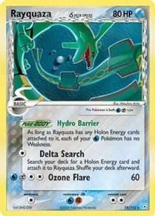 Rayquaza - 016/110 (Delta Species) — Pokémon TCG card