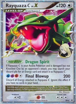 Rayquaza C LV.X - DP47 — Diamond and Pearl Promos