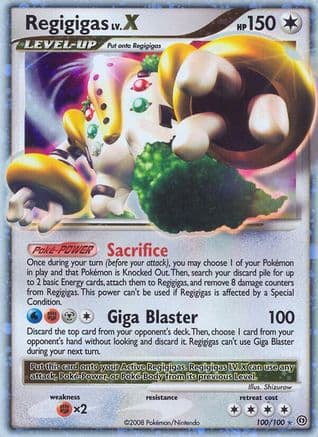 Regigigas LV.X — Stormfront