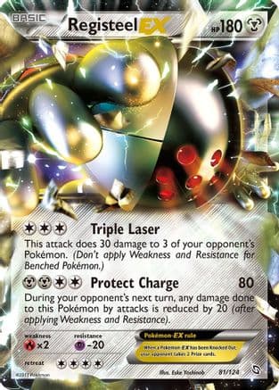 Registeel EX — Dragons Exalted Pokémon TCG card by Eske Yoshinob