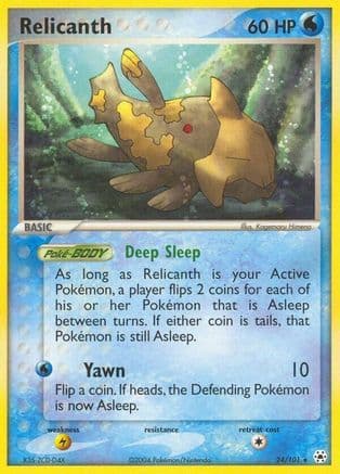 Relicanth — Hidden Legends Pokémon TCG card by 5ban Graphics