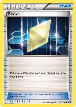 Revive — Black and White Pokémon TCG card by 5ban Graphics