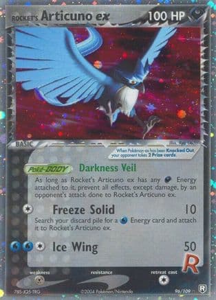 Rocket's Articuno ex — EX Team Rocket Returns