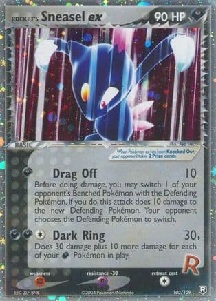 Rocket's Sneasel ex — EX Team Rocket Returns