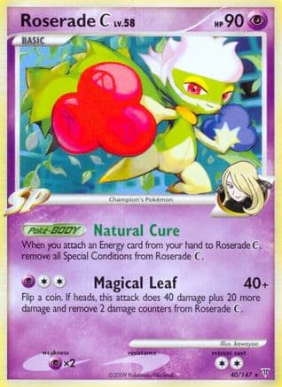 Roserade C — Supreme Victors Pokémon TCG card by kawayoo