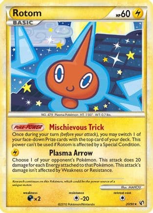 Rotom — Undaunted Pokémon TCG card by MAHOU