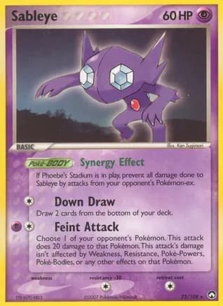 Sableye — EX Power Keepers