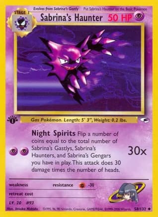 Sabrina's Haunter — Gym Heroes