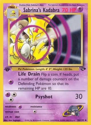 Sabrina's Kadabra — Gym Challenge