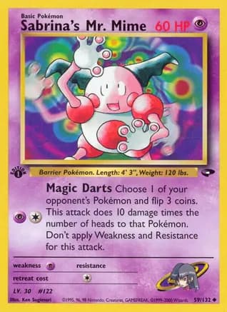 Sabrina's Mr. Mime — Gym Challenge
