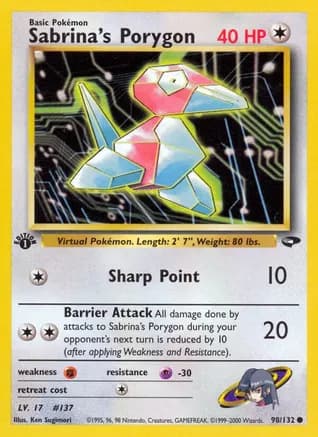 Sabrina's Porygon — Gym Challenge