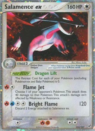 Salamence ex — Pokémon TCG card