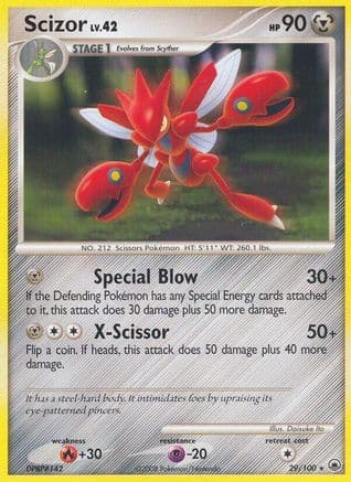Scizor — Majestic Dawn Pokémon TCG card by Daisuke Ito