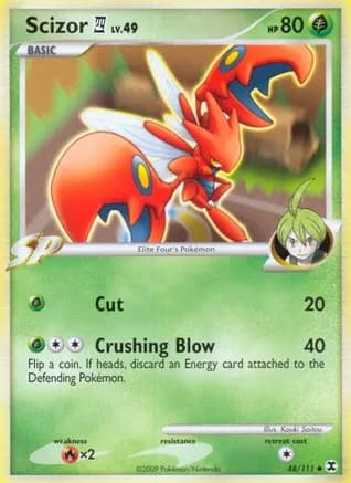 Scizor E4 — Rising Rivals Pokémon TCG card by Kouki Saitou