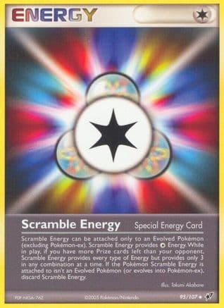 Scramble Energy — EX Deoxys Pokémon TCG card by Takumi Akabane