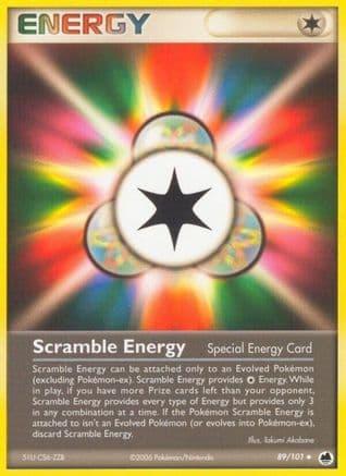 Scramble Energy — EX Dragon Frontiers Pokémon TCG card by Takumi Akabane